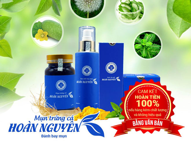 Bộ sản phẩm mụn trứng cá Hoàn Nguyên - giải pháp loại bỏ mụn từ thảo dược - 2