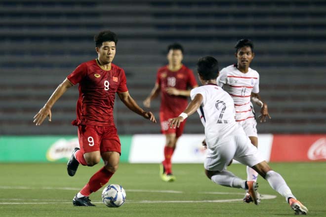 U22 Việt Nam tập kín đấu Indonesia chung kết SEA Games: Thầy Park "mật chỉ" học trò - 1