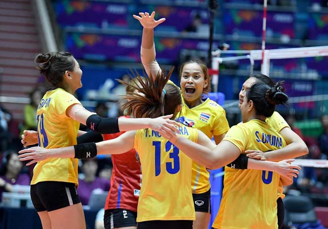 ĐT bóng chuyền nữ Thái Lan đăng quang ở SEA Games 30