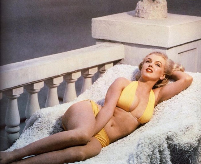 Nhắc tới chuẩn vẻ đẹp cũng phải kể tới minh tinh màn bạc quá cố Marilyn Monroe.