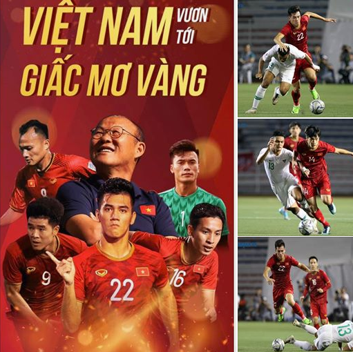 Chung kết U22 VN - Indonesia: Mỹ nhân Việt "nói là làm" cổ vũ tuyển VN - 1