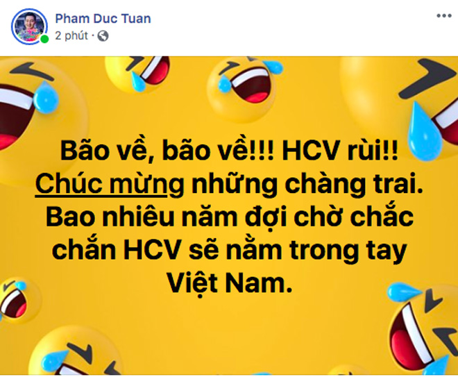 U22 Việt Nam "xé lưới" Indonesia giành HCV: Sao Việt vỡ oà hò hét - 9