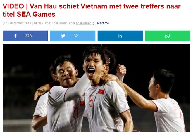 Văn Hậu tỏa sáng chung kết SEA Games: Báo Hà Lan nóng lòng chờ ra sân cho Heerenveen - 2