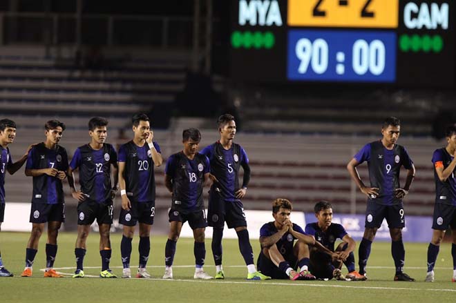 Trận đấu tranh huy
chương đồng SEA Games 30 giữa U22 Campuchia và U22 Myanmar đã diễn
ra vô cùng kịch tính