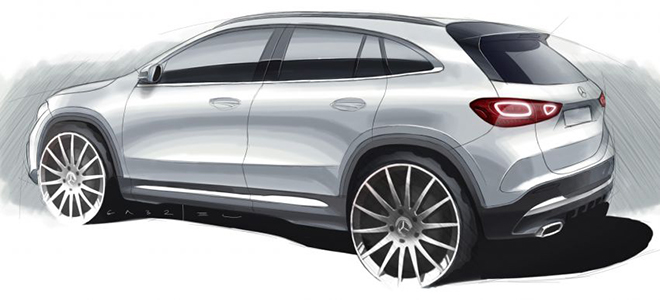 Mercedes-Benz GLA 2020 lộ ảnh chi tiết trước ngày ra mắt - 3