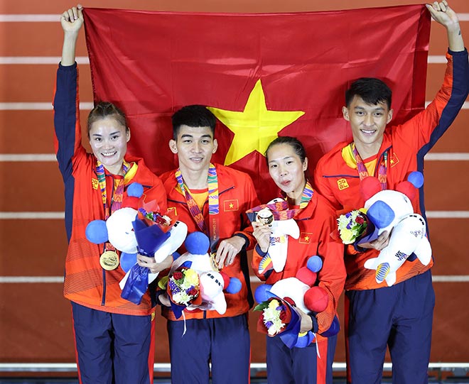 Điền kinh vẫn là môn thể thao mũi nhọn của đoàn TTVN