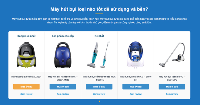 VietReview hỗ trợ đánh giá sản phẩm chi tiết