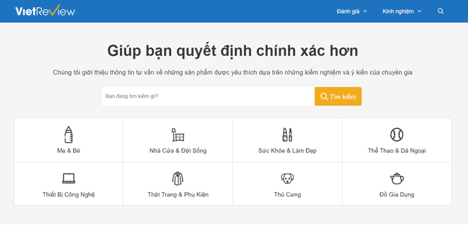 VietReview đánh giá sản phẩm chính xác, khách quan