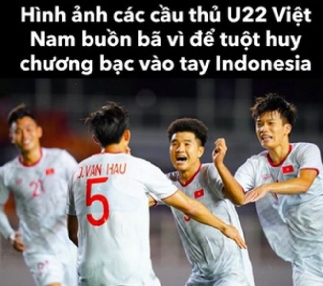 Cộng đồng mạng hết lời khen ngợi U22 Việt Nam, chế ảnh hài hước - 6