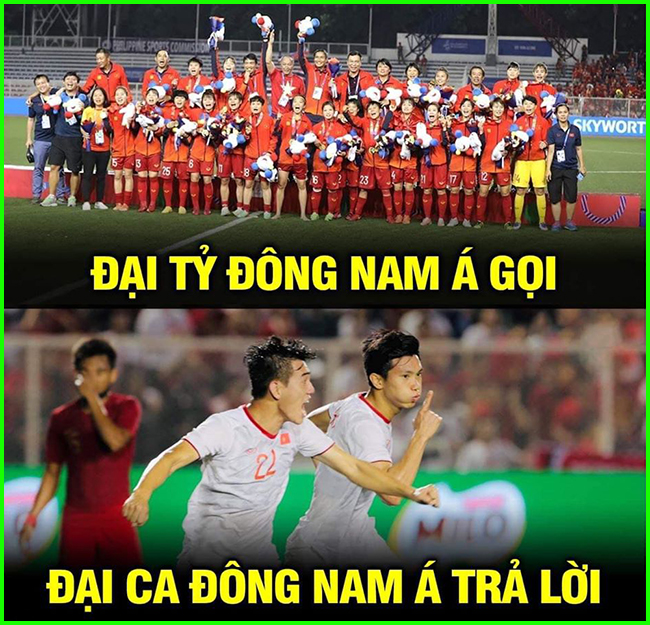 Chị đại gọi thì anh cả phải trả lời ngay chứ.