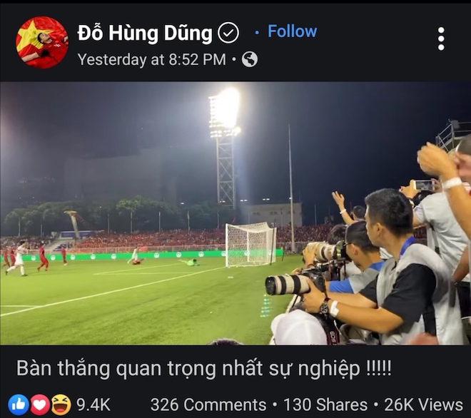 Lấy vàng SEA Games 30, 11 cầu thủ "hot" nhất U22 Việt Nam viết gì trên Facebook? - 8