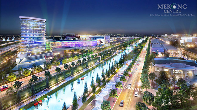 Hệ thống trung tâm thương mại, nhà hàng, khách sạn của Mekong Centre sẽ giúp nơi đây trở thành điểm đến vui chơi giải trí của toàn người dân Sóc Trăng