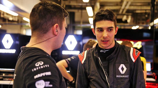 Ocon chính thức trở lại F1 với Renault
