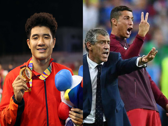 Bóng đá - Thầy Park bị thẻ đỏ, Đức Chinh hóa Ronaldo "chỉ đạo" đồng đội cực sung