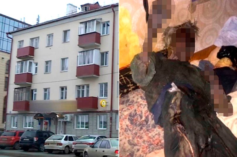 Xác ướp người đàn ông bên trong căn hộ ở Nga.