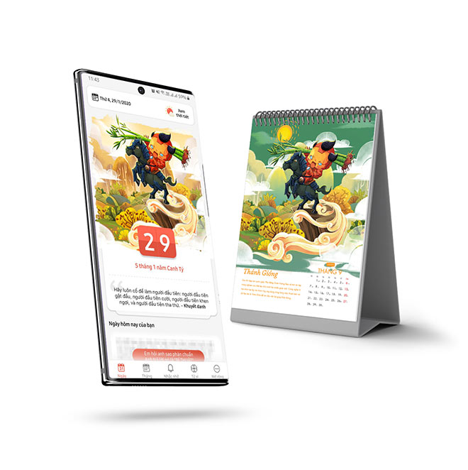 Appota ra mắt phiên bản Lịch Như Ý 2020 hướng tới cá nhân hóa trải nghiệm người dùng - 2