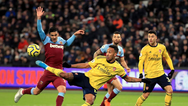 Arsenal mới giành chiến thắng trên sân của West Ham hồi đầu tuần