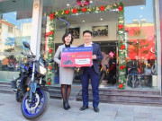 Sơn TOA trao thưởng xe mô tô cho khách hàng trong chương trình  Mua Sơn TOA, trúng quà to 
