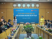 Vietnam Airlines hợp tác với FPT Telecom triển khai ứng dụng FPT Play trên chuyến bay nội địa