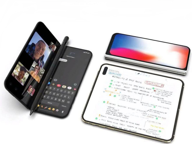 Dế sắp ra lò - Chiếc iPhone có màn hình gập lại này sẽ khiến bạn "ngất lịm"