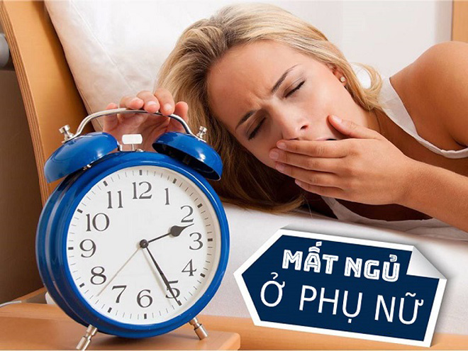 Chứng mất ngủ thường gặp ở phụ nữ tiền mãn kinh và mãn kinh