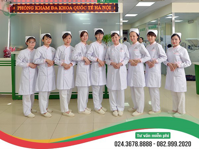 Phòng khám Đa khoa Quốc tế Hà Nội – Địa chỉ chữa sùi mào gà uy tín tại Hà Nội