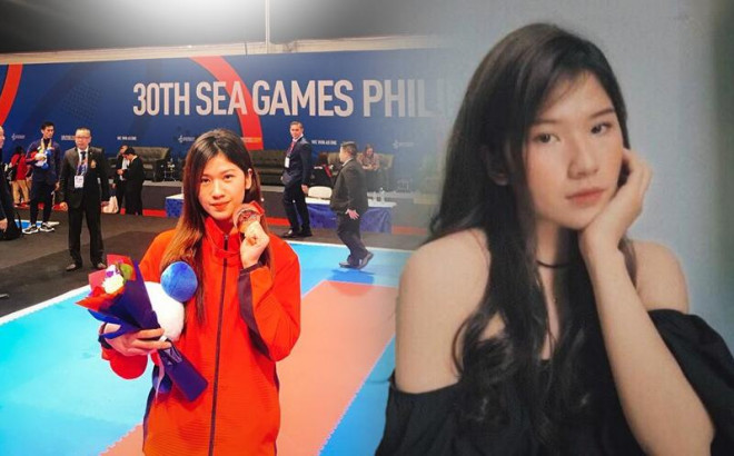 "Hot girl" Karate Việt Nam tham dự SEA Games 30: Mới gặp không ai nghĩ là một võ sĩ - 1