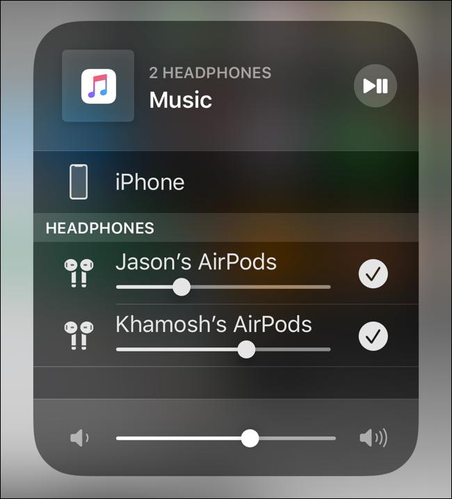Cách chia sẻ nhạc giữa các thiết bị mà không cần kết nối hai bộ AirPods vào iPhone hoặc iPad - 4
