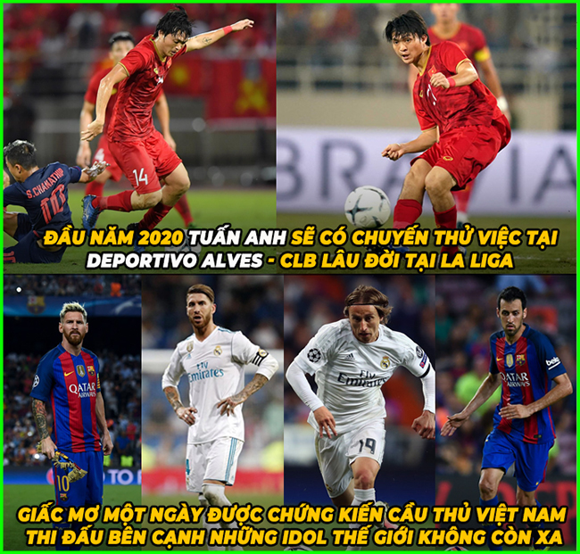 Ngày các cầu thủ được thi đấu bên cạnh các ngôi sao thế giới không còn xa.