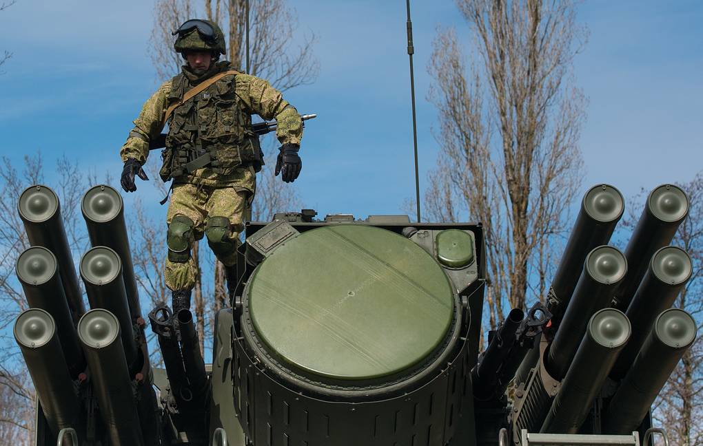 Tên lửa phòng không Pantsir của Nga.