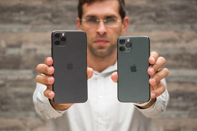 iPhone 11 Pro Max và iPhone 11 Pro.