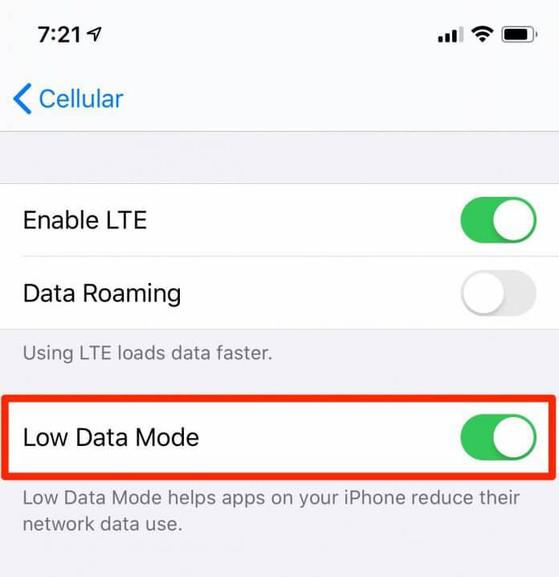 Cách sử dụng tiết kiệm dữ liệu 4G trên iPhone - 1