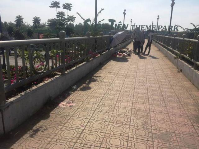 Pháp luật - Nữ sinh tử vong bất thường trên cầu bộ hành ở Sài Gòn