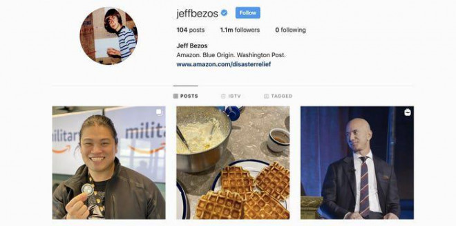 Năm ấy, ông mở tài khoản Instagram.
Sau 3 năm, ông không theo dõi ai và chỉ đăng 108 bài viết.