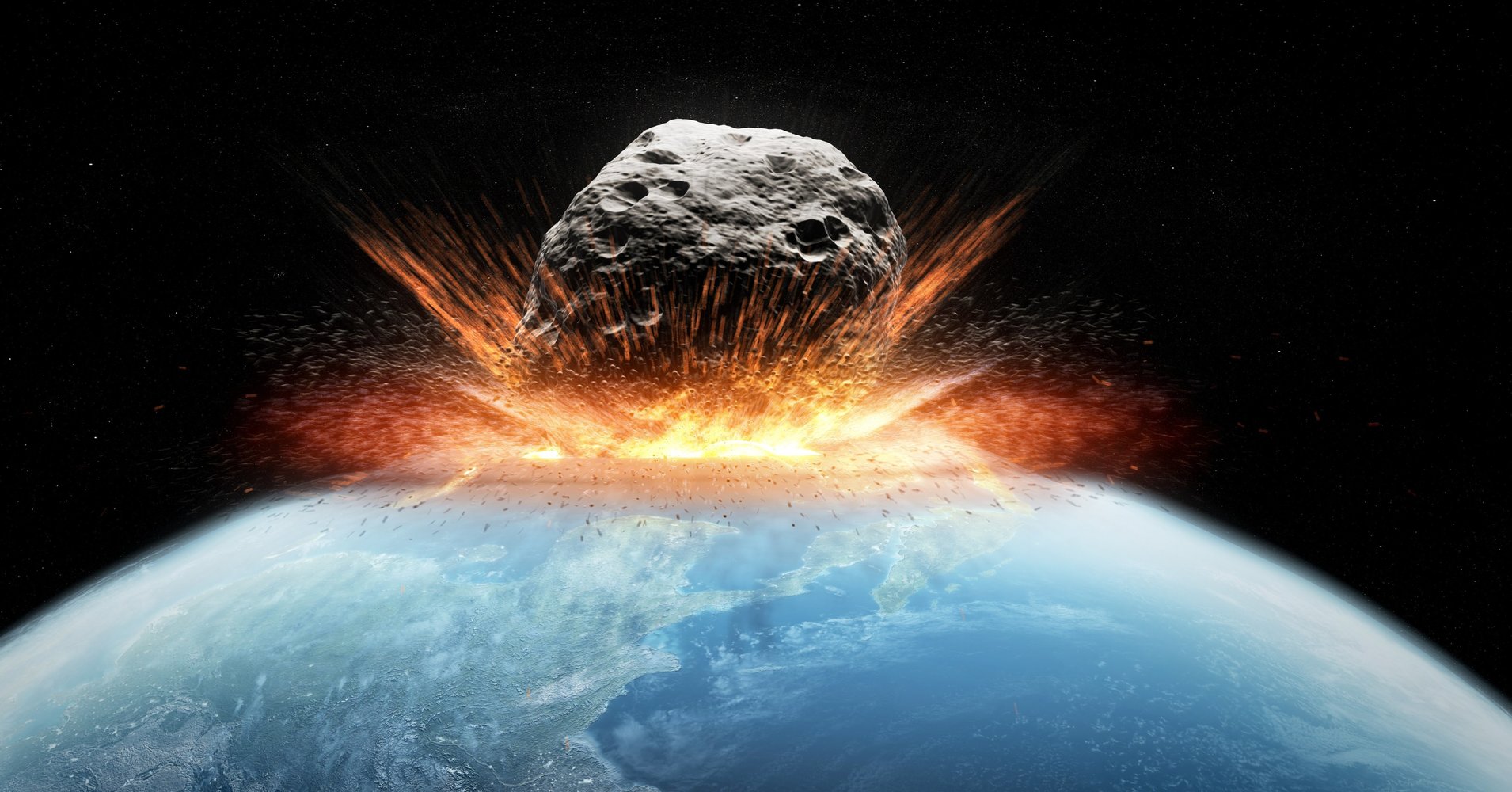 Các nhà khoa học cho biết tính được chu kỳ thiên thạch rơi xuống Trái đất (ảnh minh họa)