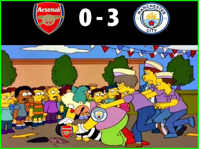 Man City đè bẹp Arsenal trong khi MU tiếp tục công cuộc ”phát điểm”
