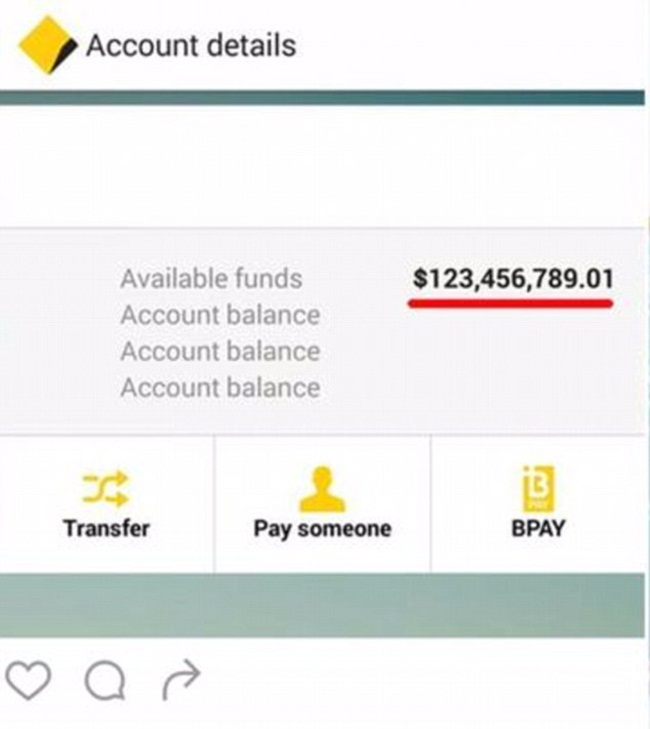 Hồi năm 2016, anh Matthew Pearce, 30 tuổi, sống ở Australia đã nhận được số tiền 123 triệu USD vào tài khoản khiến bản thân vô cùng sốc.