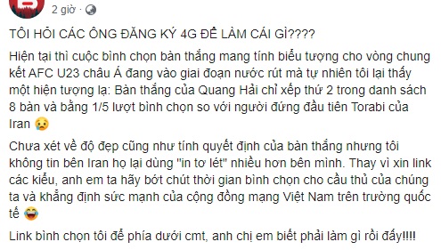 Fan Việt hò nhau trợ lực, Quang Hải số 1 đua bàn thắng biểu tượng châu Á - 1