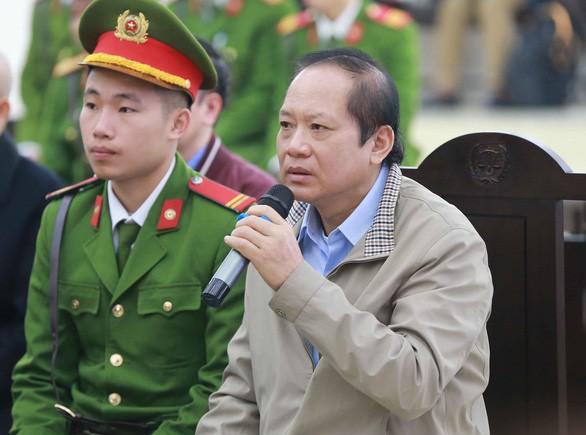 Bị cáo Trương Minh Tuấn tại phiên tòa - Ảnh: TTXVN