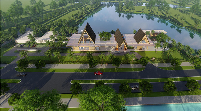 Tổ hợp Clubhouse đẳng cấp rộng tới 7000m2 tại biệt thự đảo Ecopark Grand – The Island