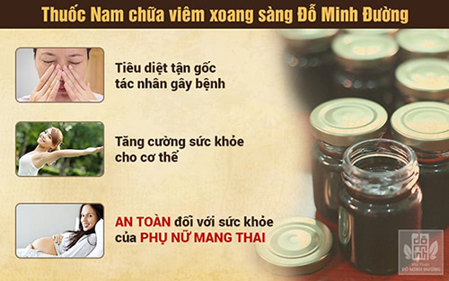 Chữa viêm xoang sàng không kháng sinh bằng thuốc Nam Đỗ Minh Đường - 3