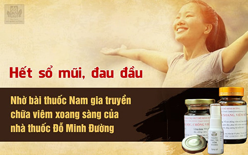 Chữa viêm xoang sàng không kháng sinh bằng thuốc Nam Đỗ Minh Đường - 4