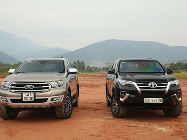Thị trường - Tiêu dùng - So sánh Ford Everest AT với Toyota Fortuner AT