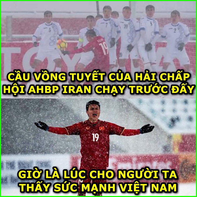 Bàn thắng "cầu vồng tuyết" của Quang Hải được bình chọn bàn thắng đẹp nhất giải.