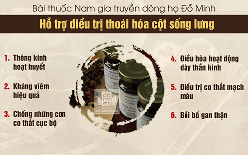 Bài thuốc chữa thoái hóa cột sống lưng của Đỗ Minh Đường có tốt không? - 2