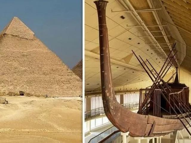 Thuyền của hoàng đế Ai Cập suốt 5.000 năm vẫn còn nguyên vẹn