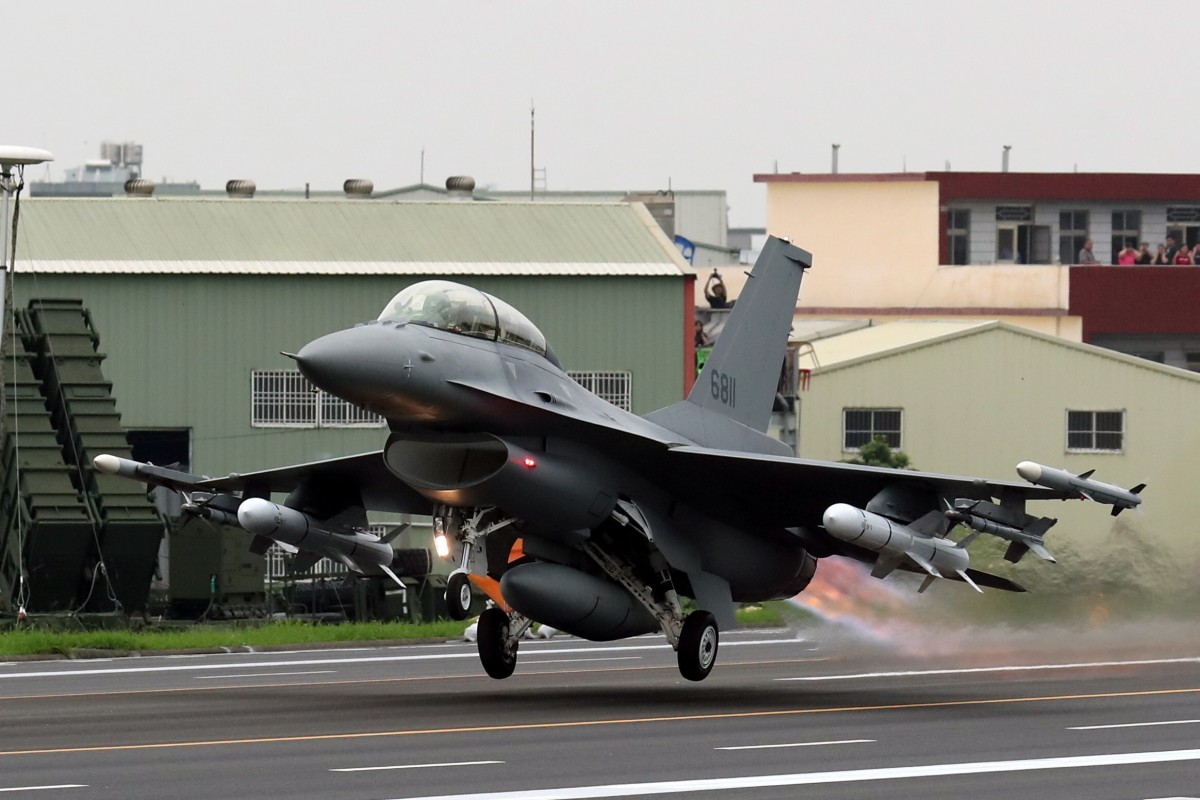 Đài Loan sẽ sở hữu nhiều máy bay chiến đấu F16 nhất châu Á (ảnh: SCMP)