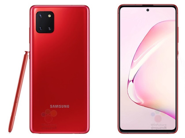 Ngắm concept mới nhất của Galaxy Note 10 Lite