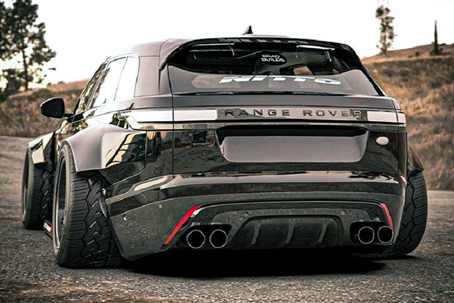 Hãng độ Brad Builds ‘Lột xác’ Range Rover Velar từ SUV thành xe đua gầm thấp - 7