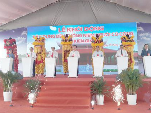 Tin tức trong ngày - Tỉnh Kiên Giang lên tiếng việc xây đền tưởng niệm người có công 400 tỉ đồng